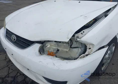 2002 Toyota Corolla Le from USA, damaged, VIN 1NXBR12E82Z565293